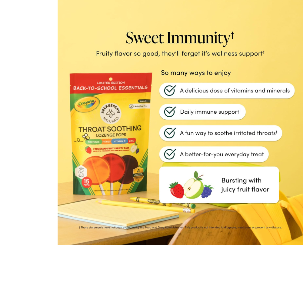 Throat Soothing Lozenge Pops
