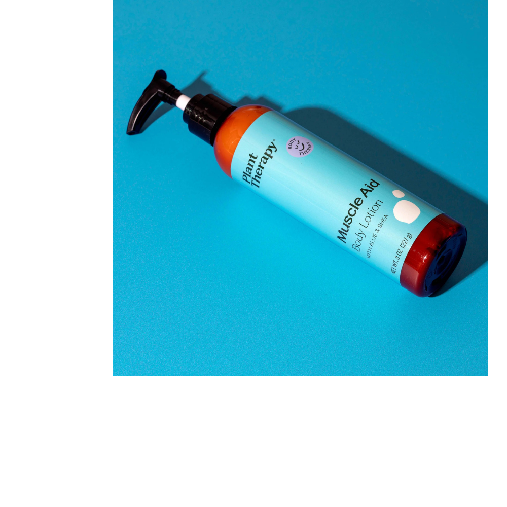 MUSCLE AID BODY LOTION WITH ALOE & SHEA