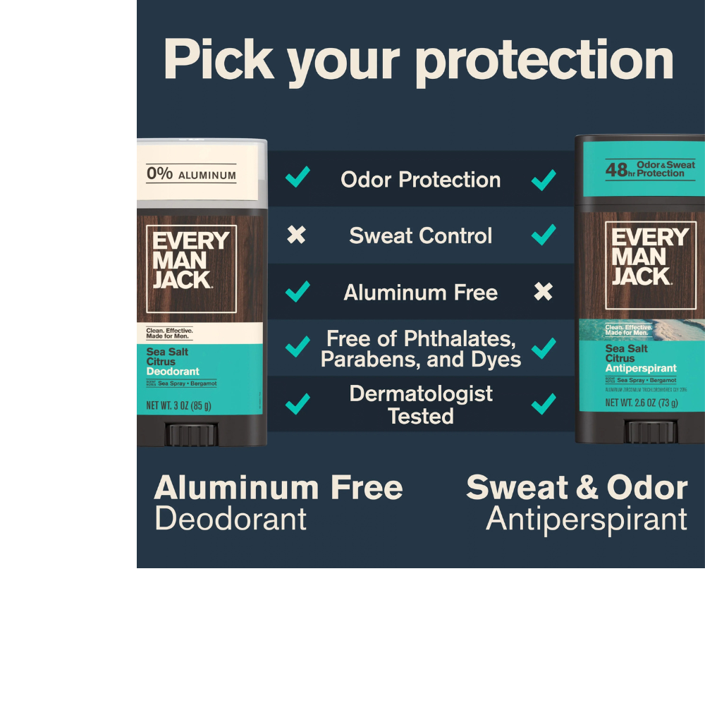 Sea Salt + Citrus Aluminum Free Deodorant
