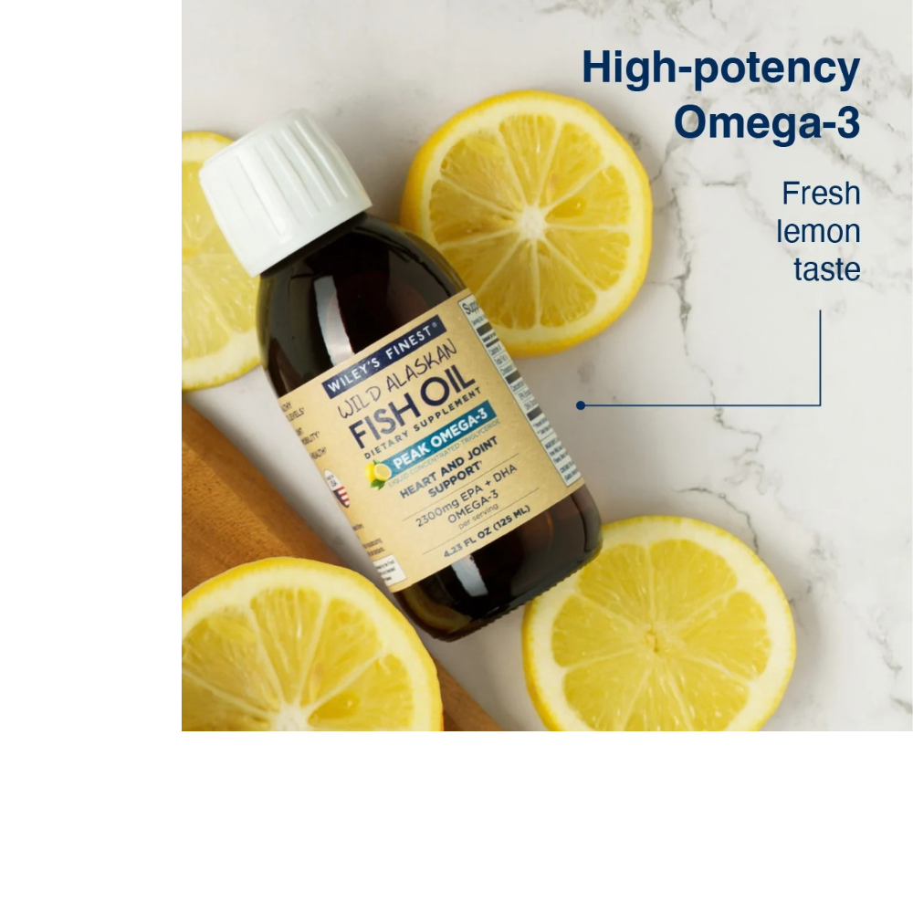 Peak Omega-3 Liquid: More Omega-3 in One Simple Teaspoon
