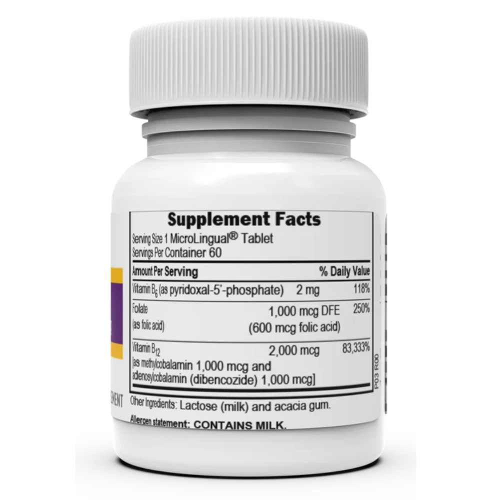 ADVANCED B12 2000MCG ÁCIDO FÓLICO 600MCG