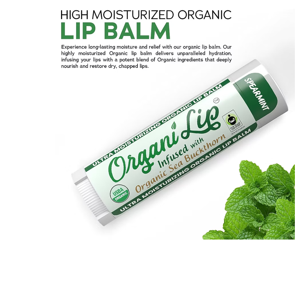 Spearmint Ultra Moisturizing Organic Lip Balm