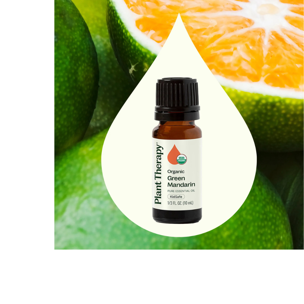 Aceite esencial de mandarina verde orgánico