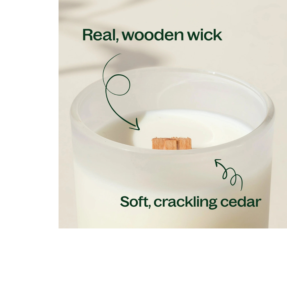 CASSIS & CEDAR NATURALLY SCENTED CANDLE