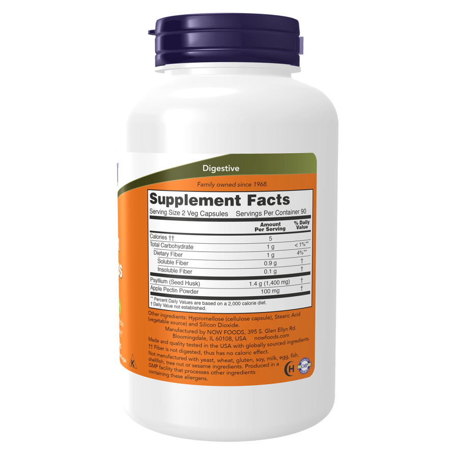 Psyllium Husk 700 mg - Now Foods