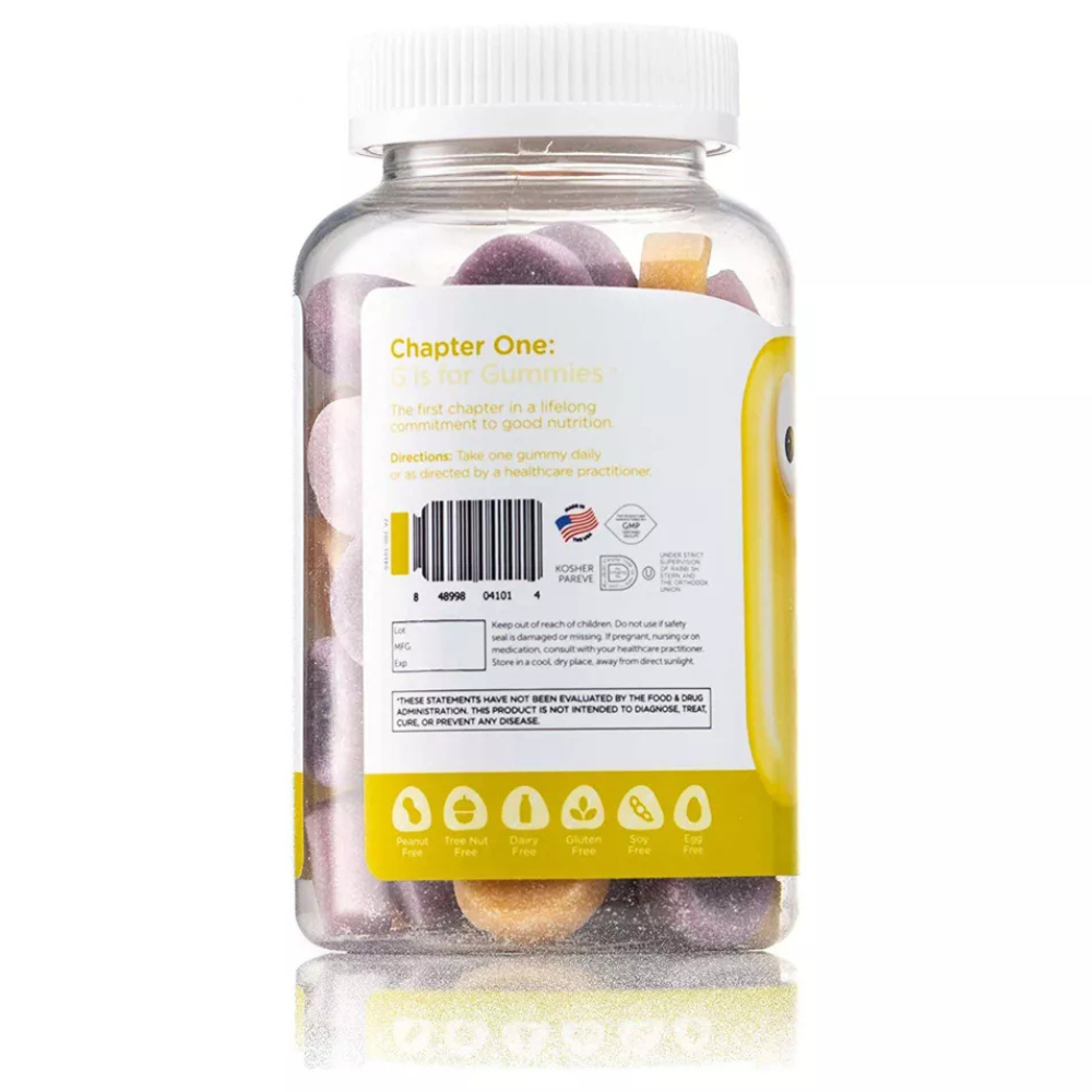 Chapter One By Zahler Bones, Flavored Bone Building Calcium & Vitamin D3 Gummies