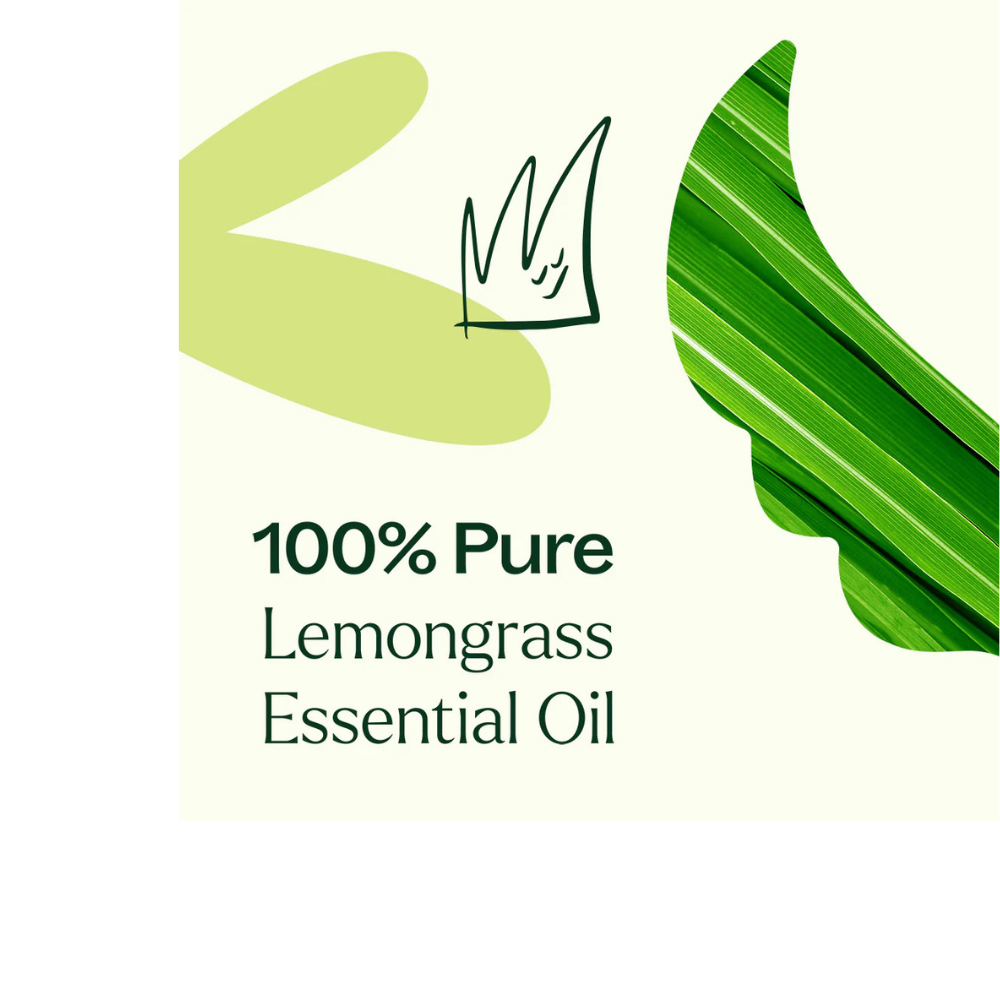 Aceite esencial de hierba limón orgánico