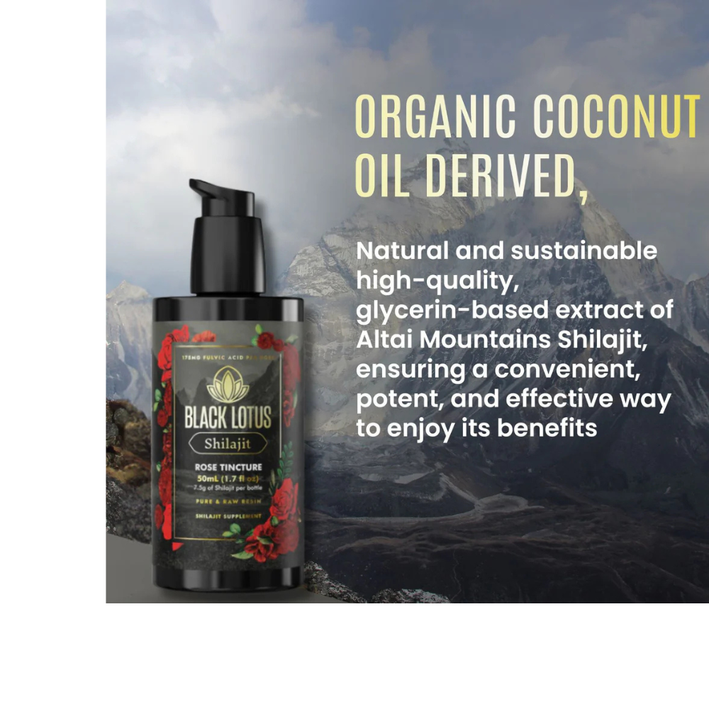 ROSE SHILAJIT TINCTURE