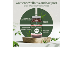 Thumbnail for Organic Flora Women’s Daily Probiotic Supplement