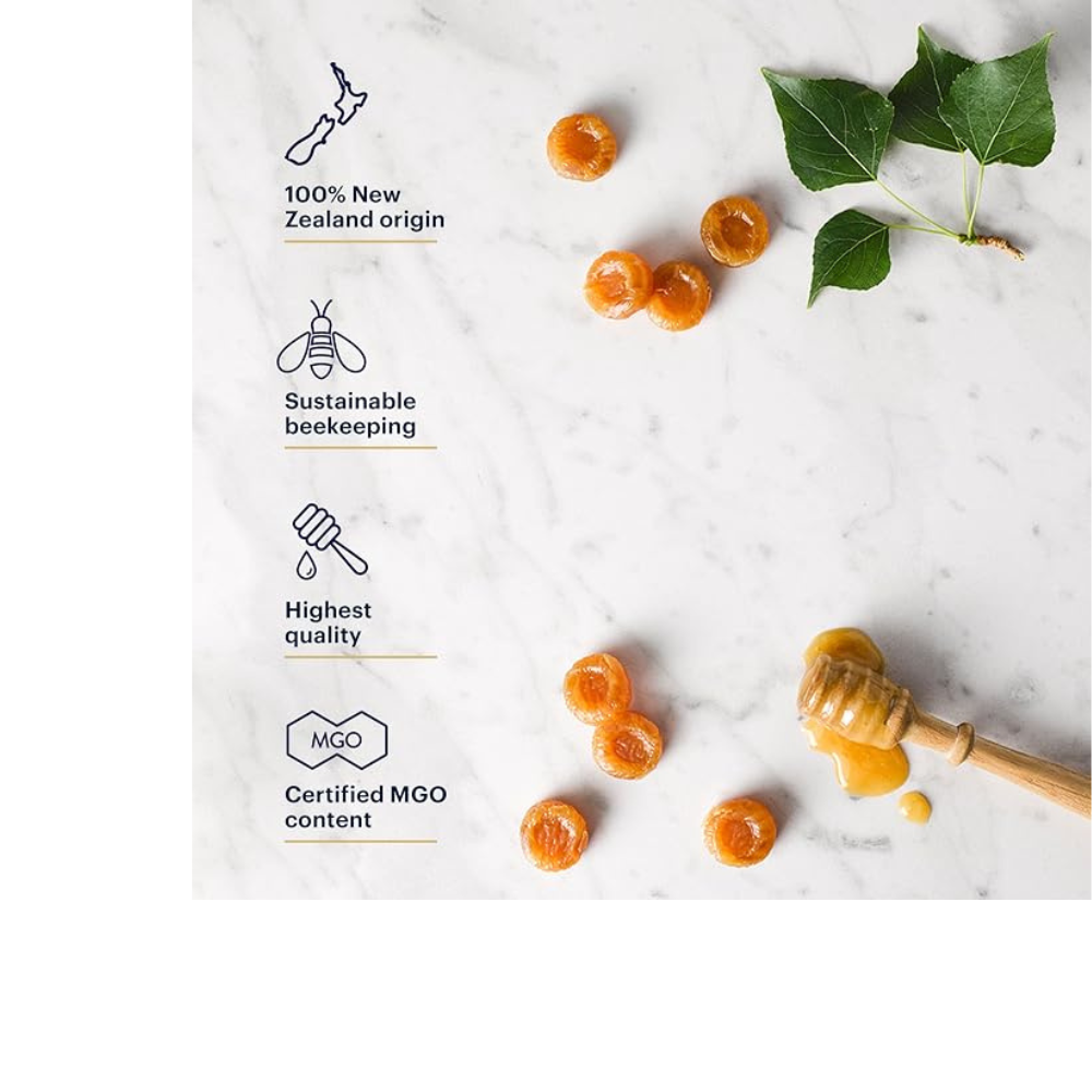 Manuka Honey Lozenges, Propolis, MGO 400+