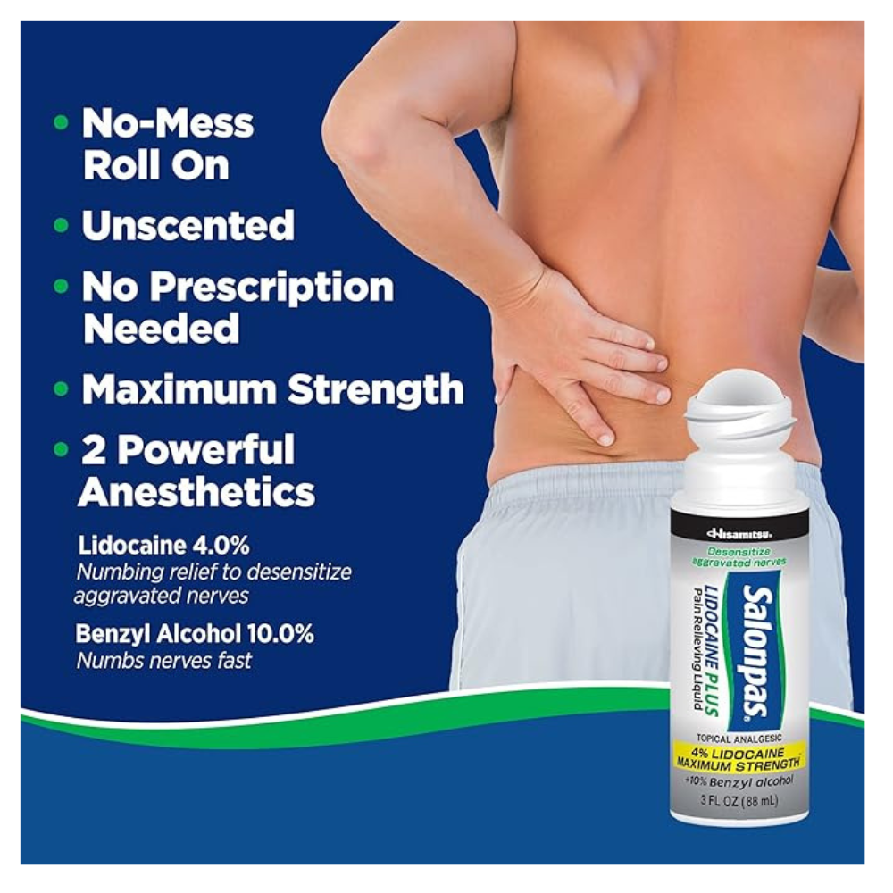 SALONPAS LIDOCAÍNA PLUS