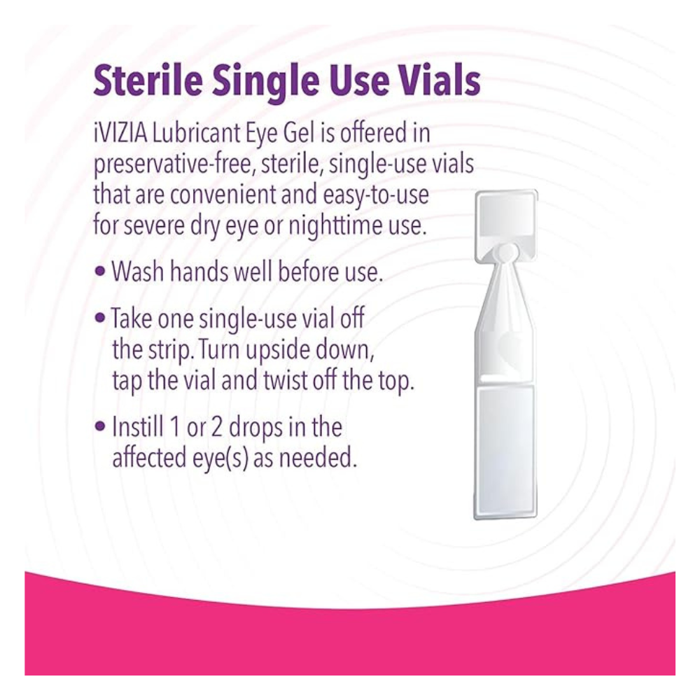 iVIZIA Eye Gel for Severe or Nighttime dry eyes