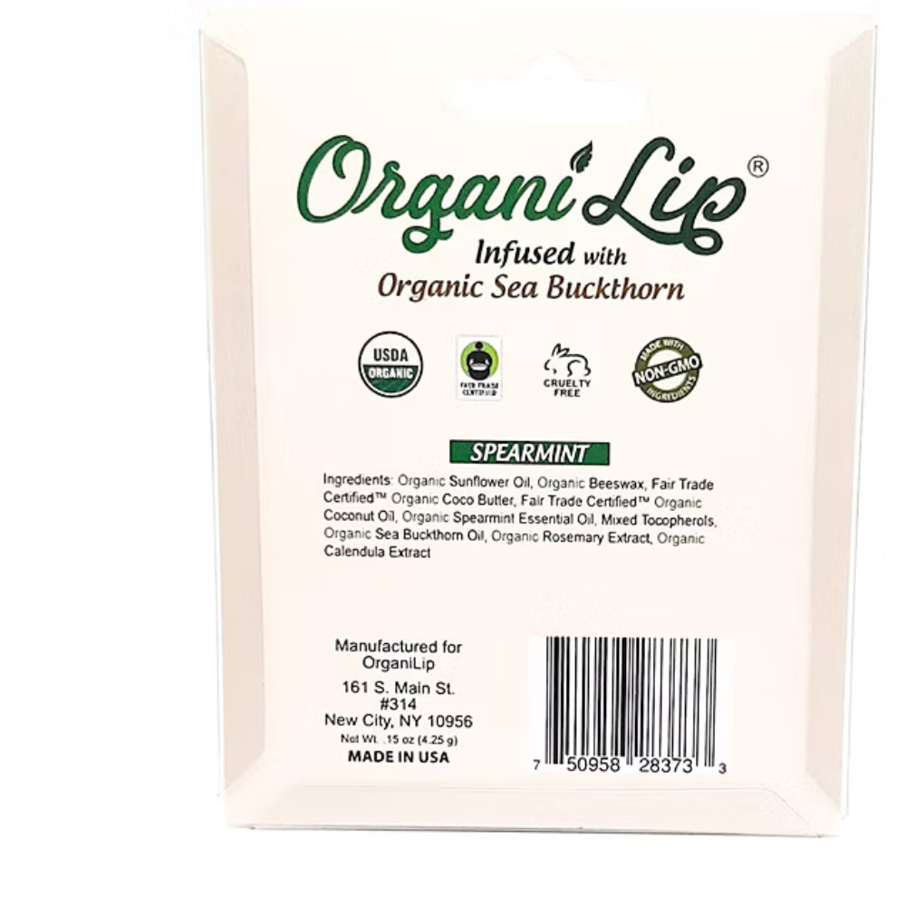Spearmint Ultra Moisturizing Organic Lip Balm