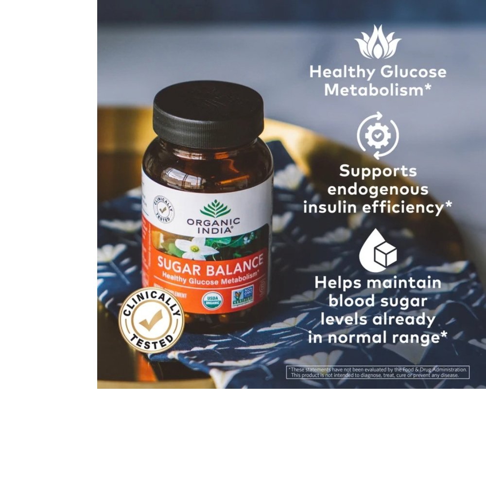 Sugar Balance Capsules – Organic Blood Sugar Support Supplement