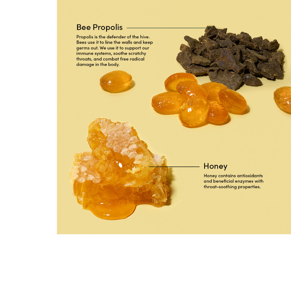 PROPOLIS SOOTHING LOZENGES HONEY