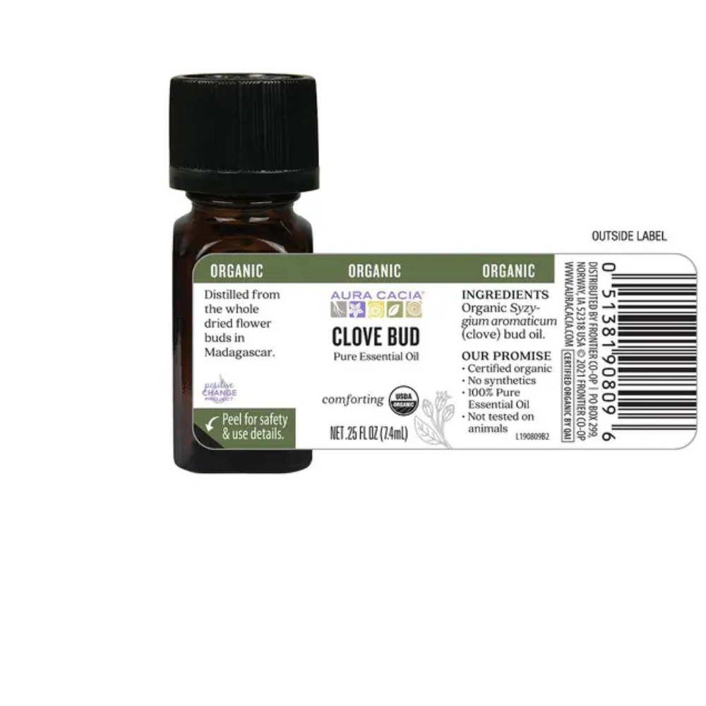 Aura Cacia Organic Clove Bud Essential Oil