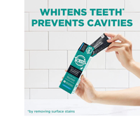 Thumbnail for Activated Charcoal Peppermint Natural Toothpaste with Fluoride