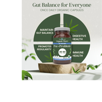 Thumbnail for Organic Flora Gut Balance Probiotic Supplement