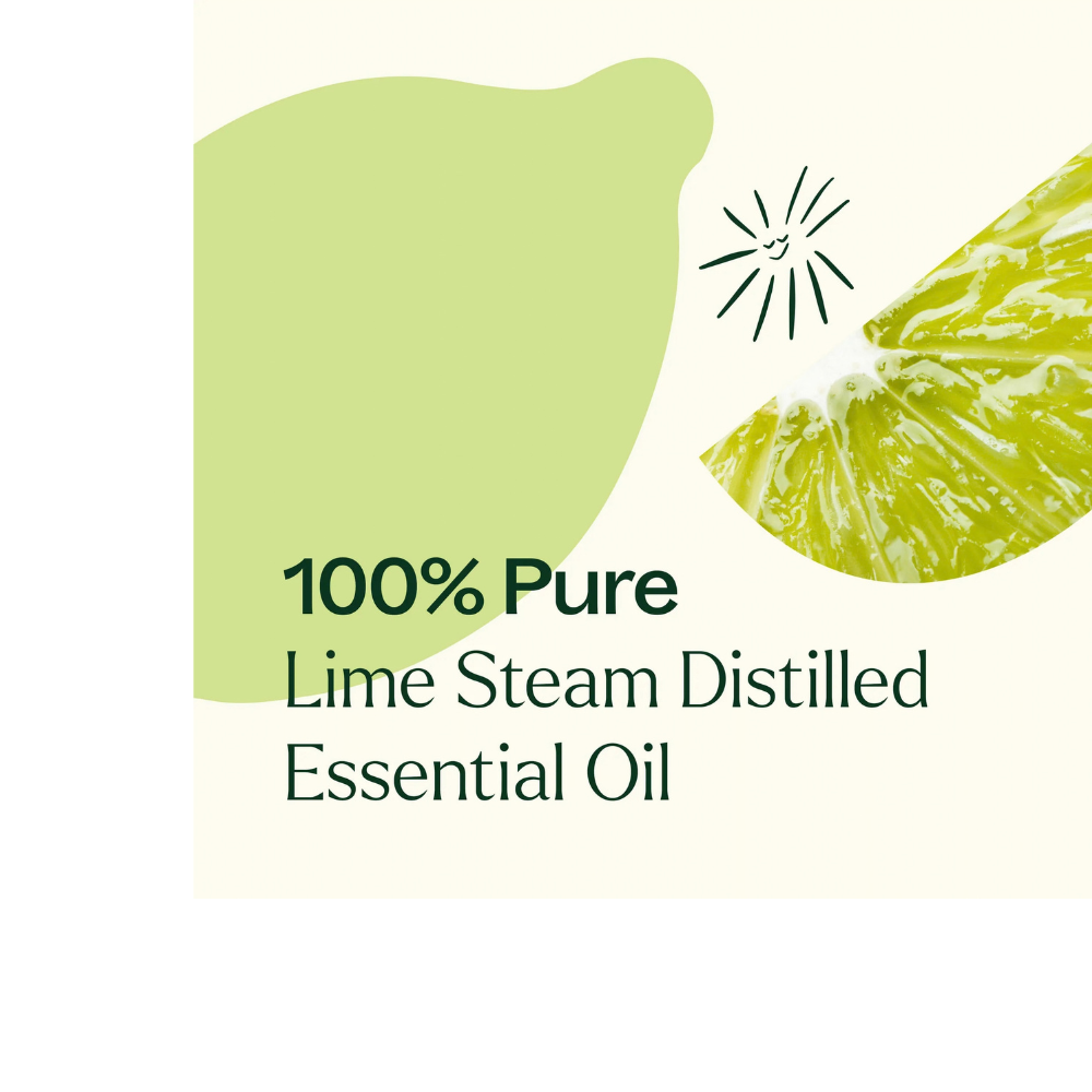 LIME STEAM DISTILLED ESSENTIAL OIL