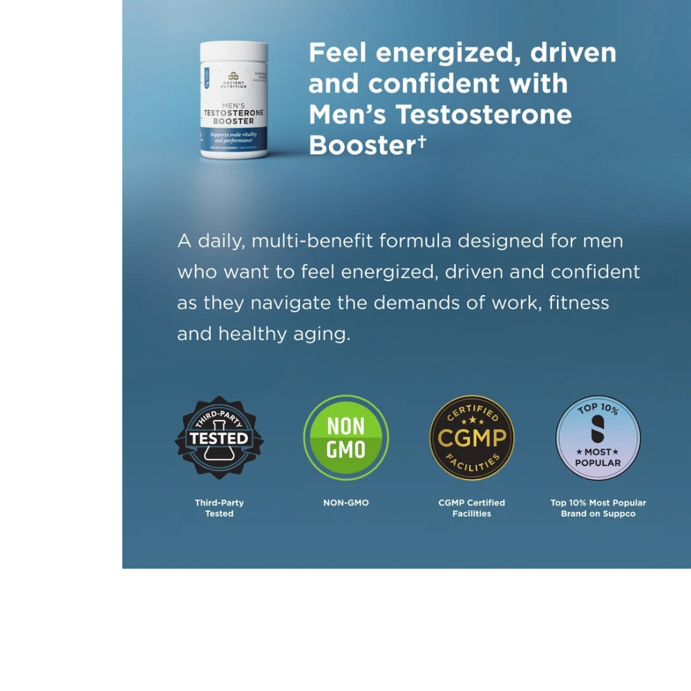 MEN'S TESTOSTERONE BOOSTER