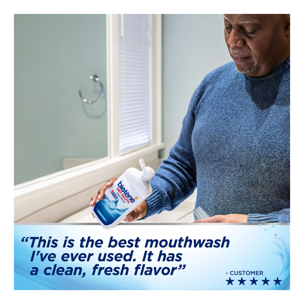 Oral Rinse and Mouthwash for Dry Mouth