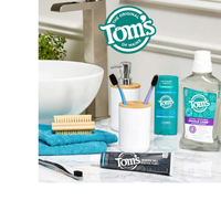 Thumbnail for Activated Charcoal Peppermint Natural Toothpaste with Fluoride