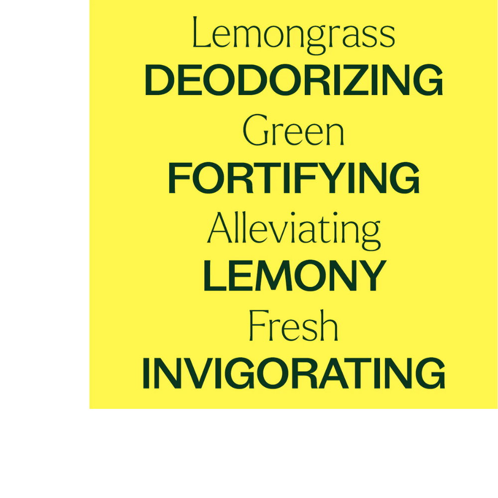 Aceite esencial de hierba limón orgánico