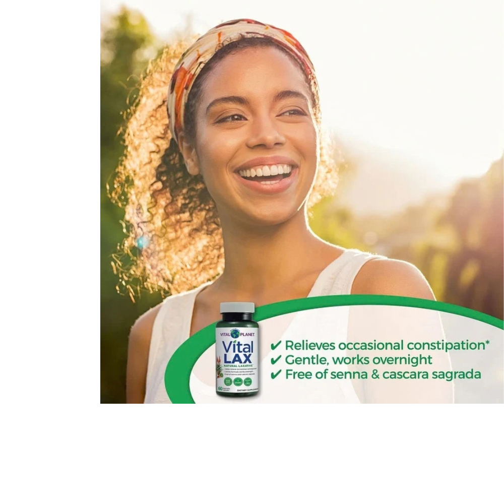 Vital Lax Natural Laxative - Capsules
