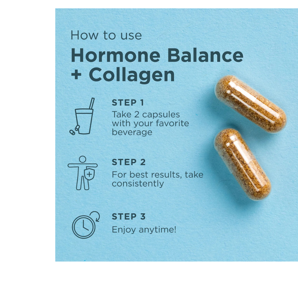 EQUILIBRIO HORMONAL + COLÁGENO