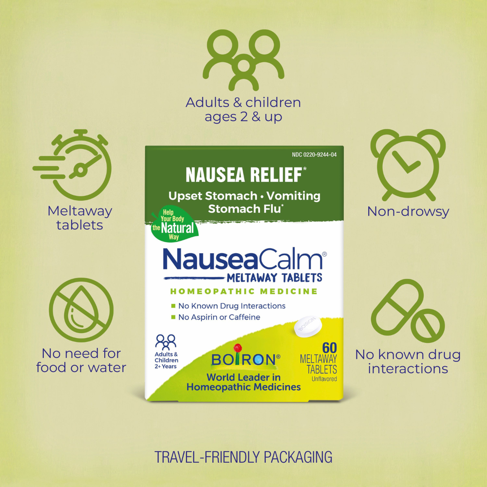 NauseaCalm 60 Comprimidos