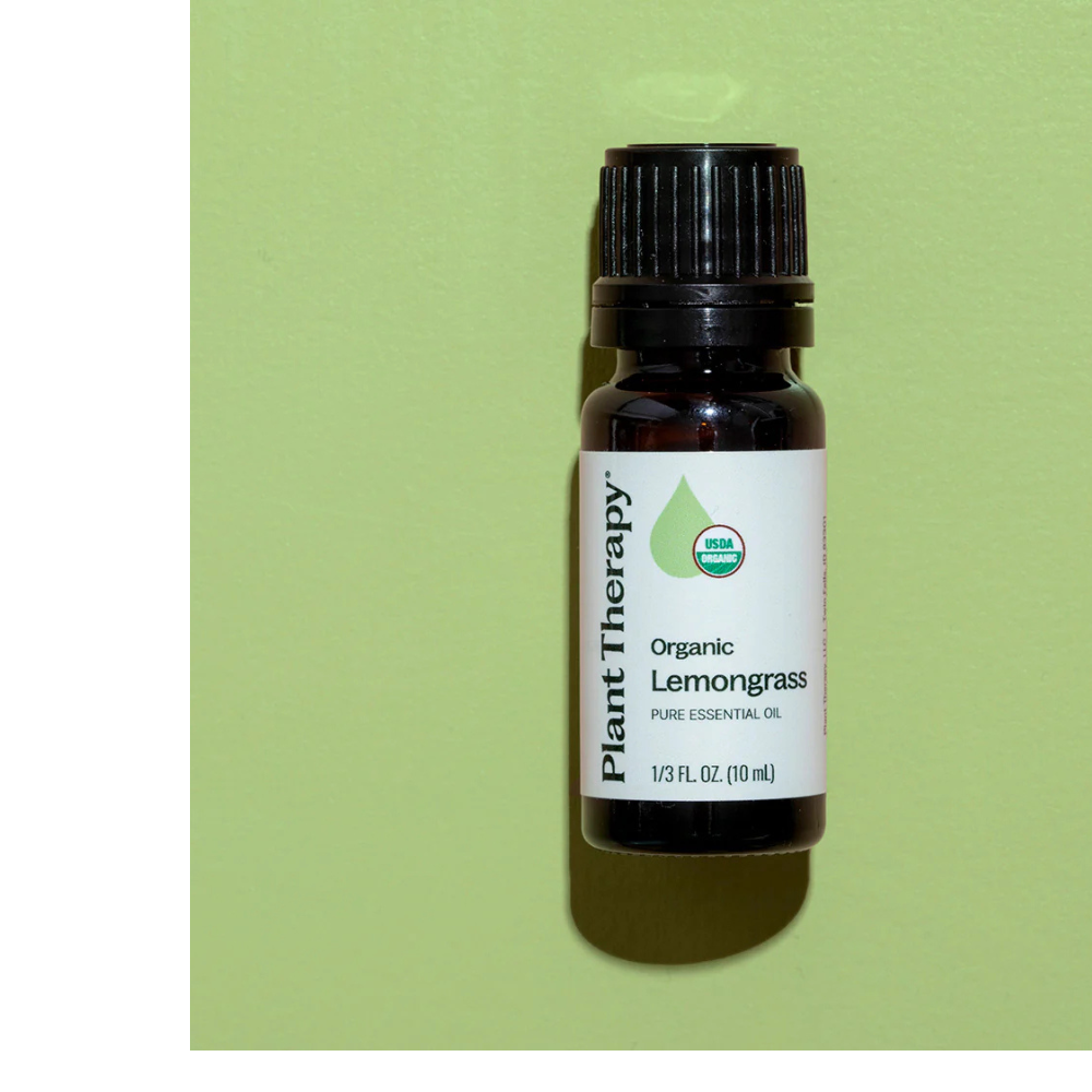 Aceite esencial de hierba limón orgánico