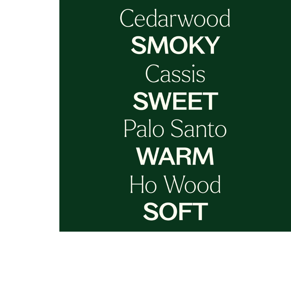 CASSIS & CEDAR NATURALLY SCENTED CANDLE