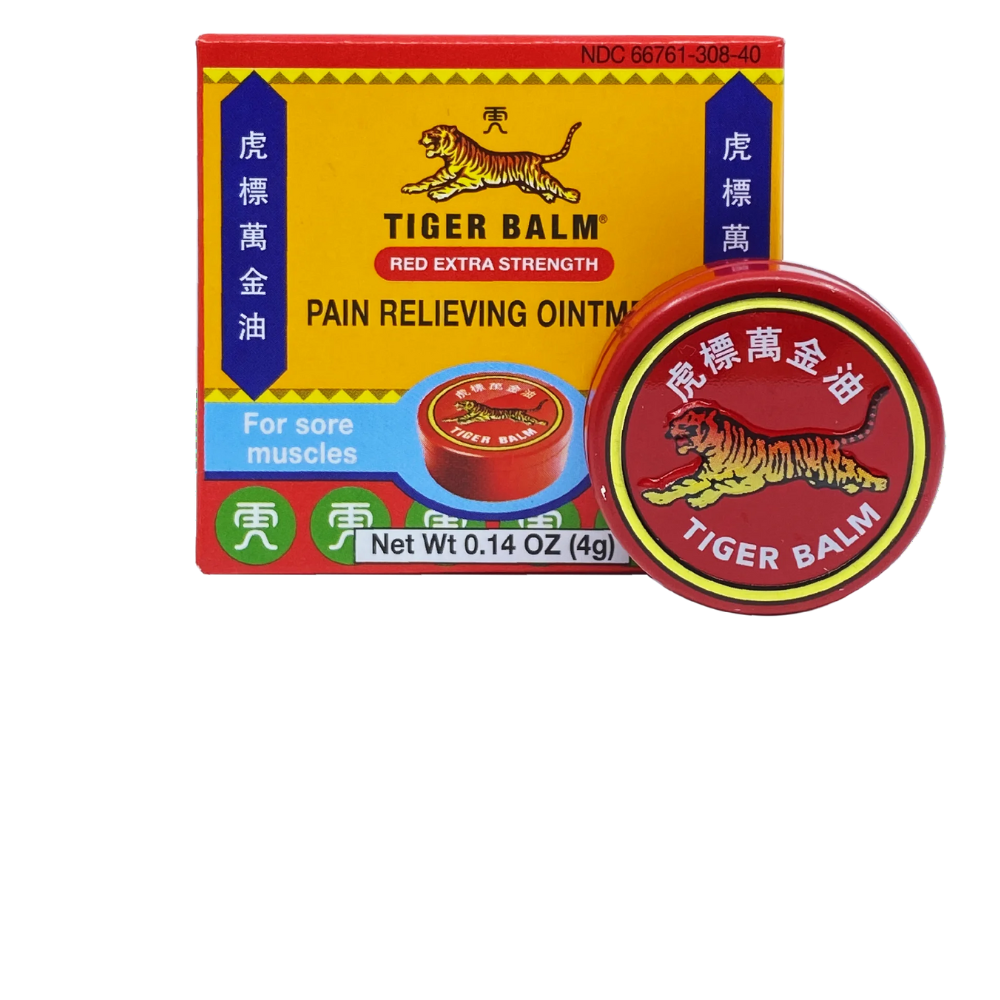 Tiger Balm Tiger Balm, Lata Roja de Bolsillo, Extra Fuerte