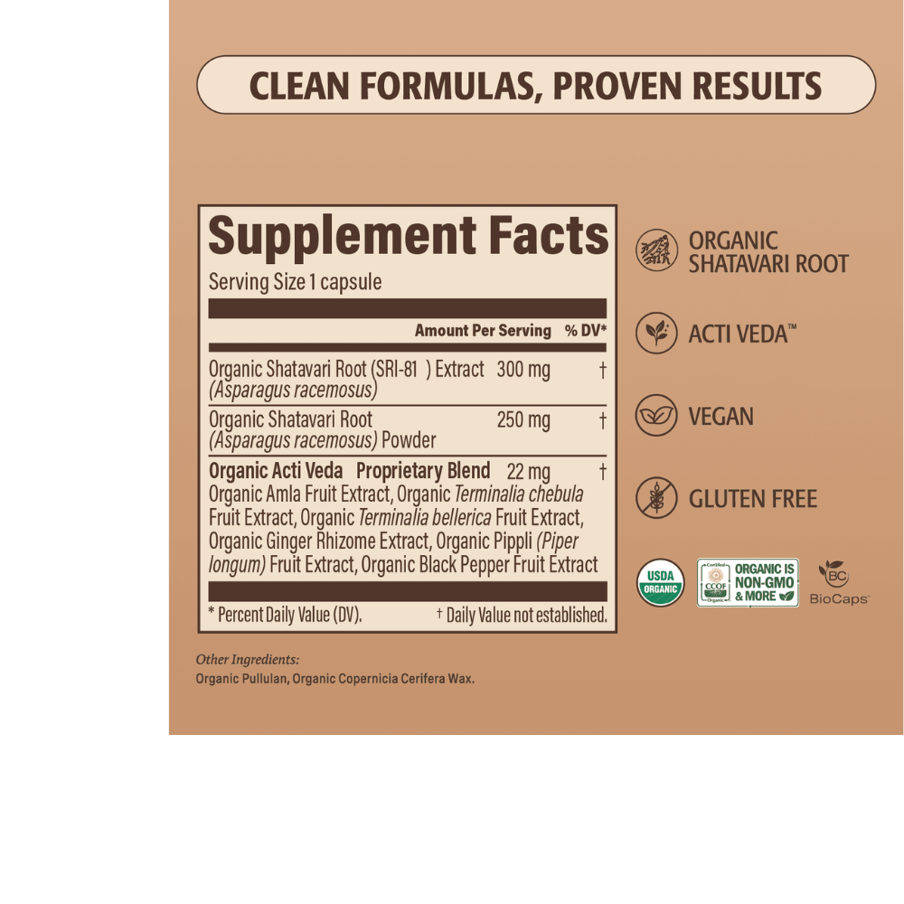 Shatavari Capsules - 30 Servings