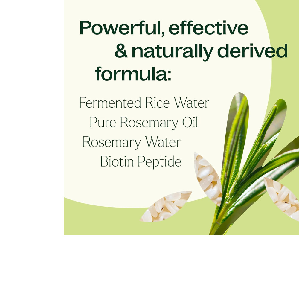 Rosemary & Rice Water Daily Hair Growth Spray
