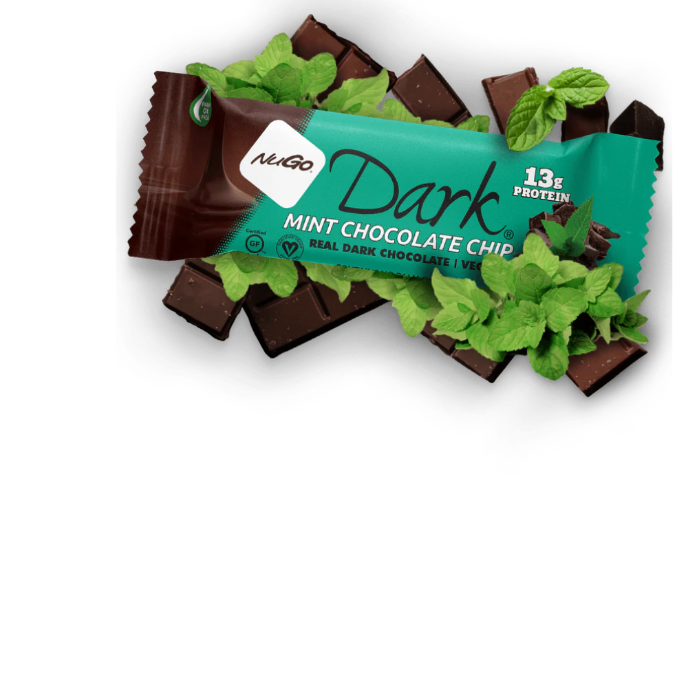 BARRA DE CHOCOLATE CON CHIPS DE MENTA OSCURA