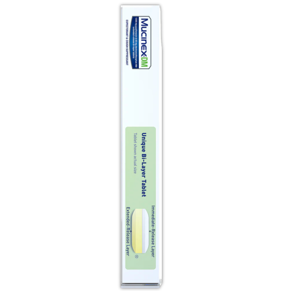 Mucinex DM Extended-Release Bi-Layer Tablets