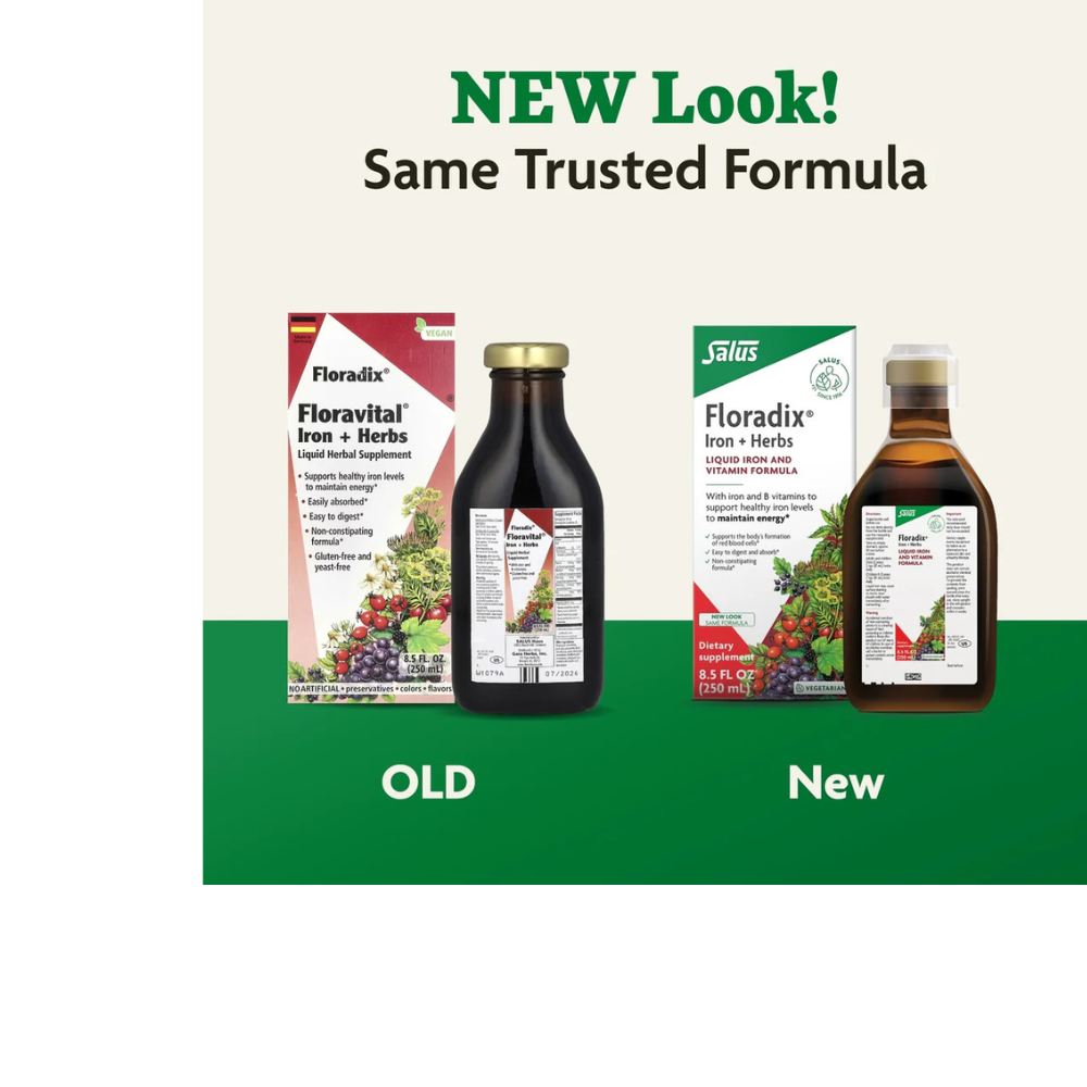 Floradix Iron + Herbs Liquid Herbal Supplement