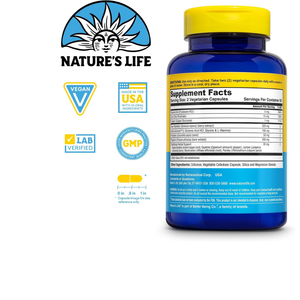 Prostate Maintain 320 mg de Saw Palmetto