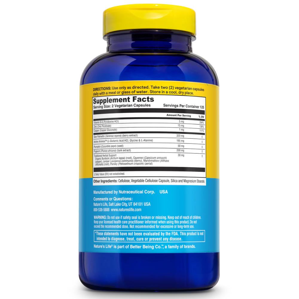 Prostate Maintain 320 mg Saw Palmetto