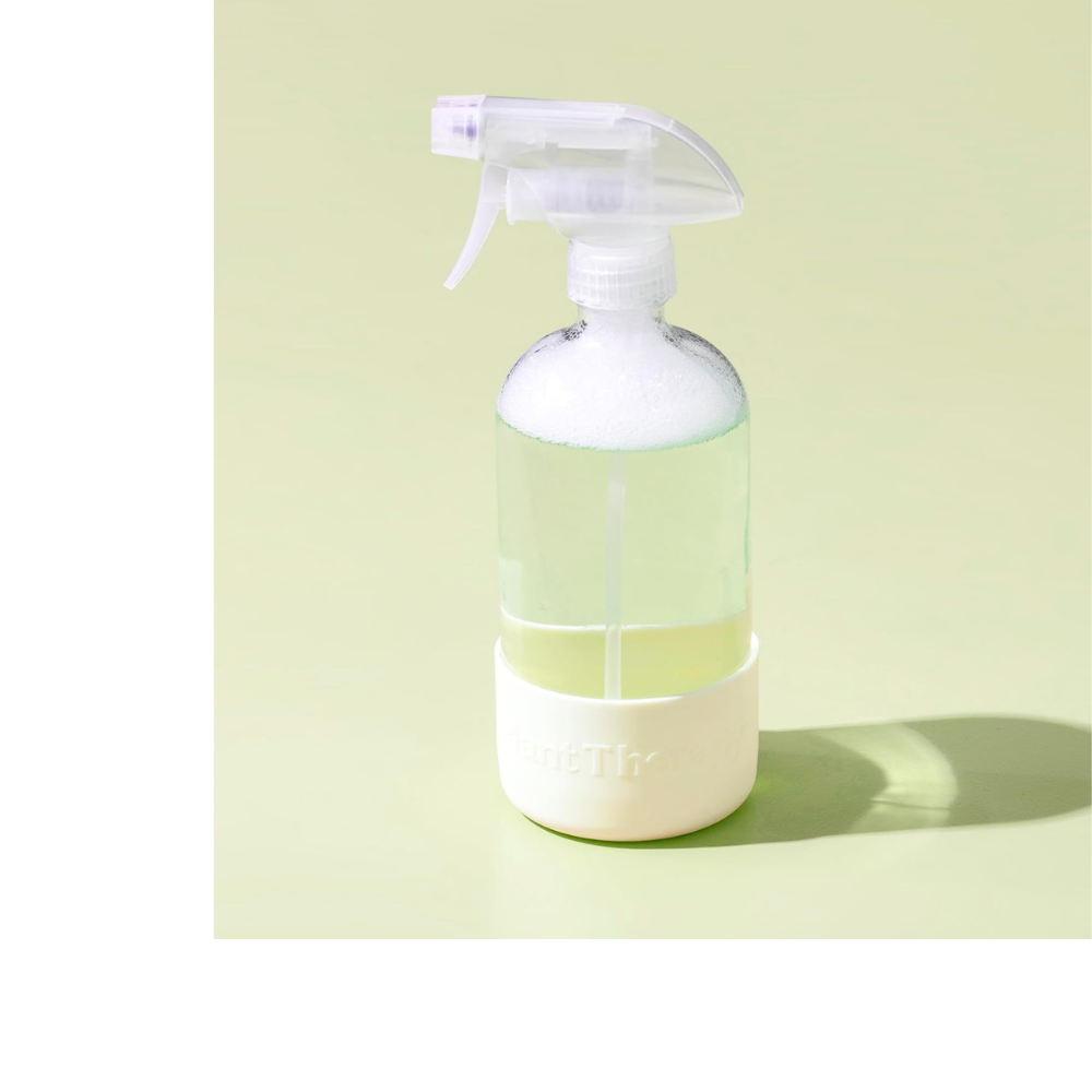 Glass Spray Bottle with Chamomile Sleeve