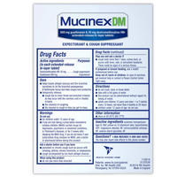 Thumbnail for Mucinex DM Extended-Release Bi-Layer Tablets