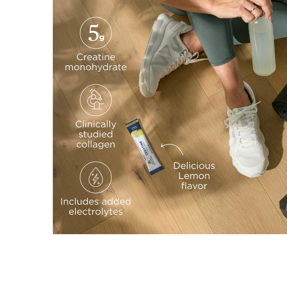 CREATINE + COLLAGEN + ELECTROLYTES STICK PACKS