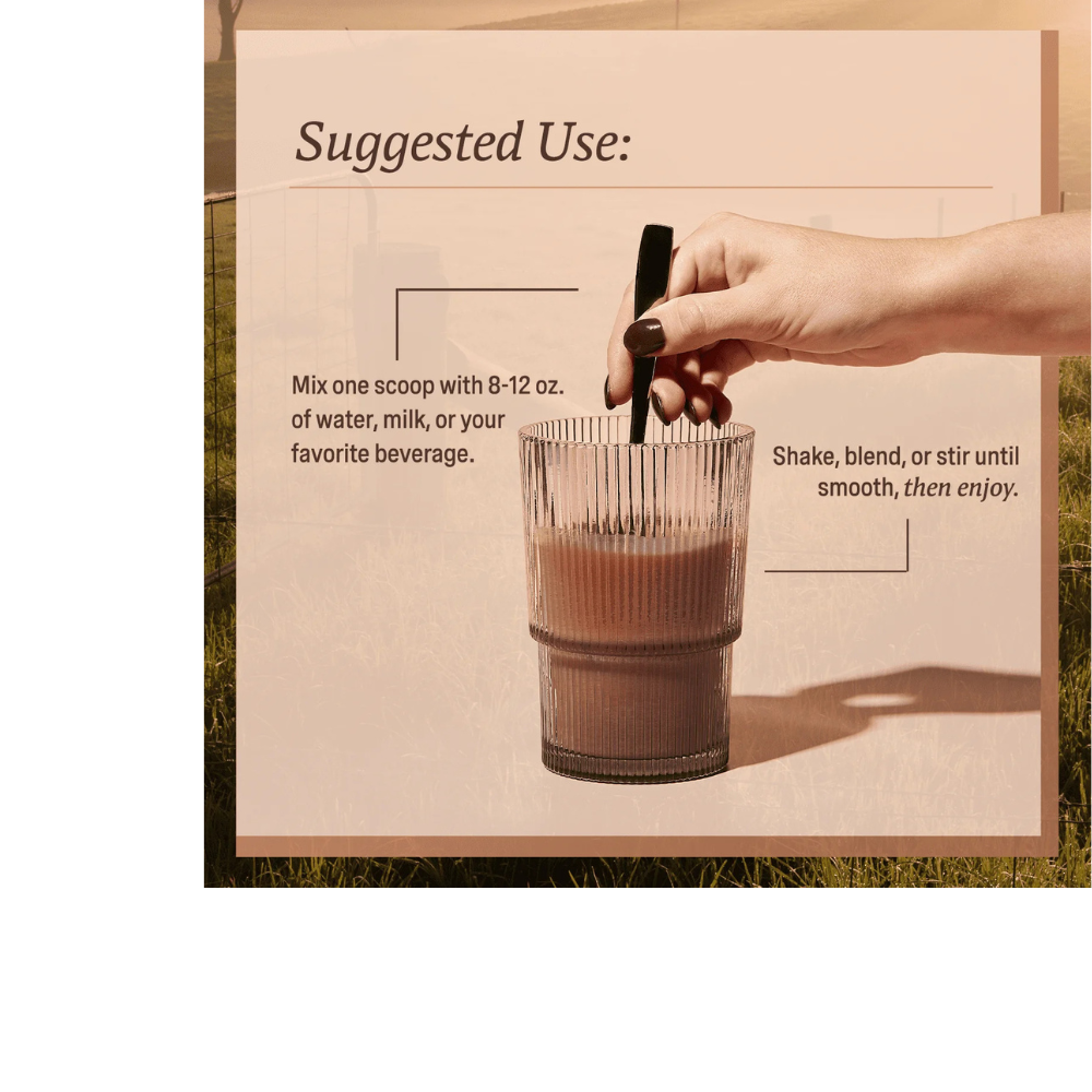 Organic Women's Protein Grassfed Whey Powder - 18 Servings