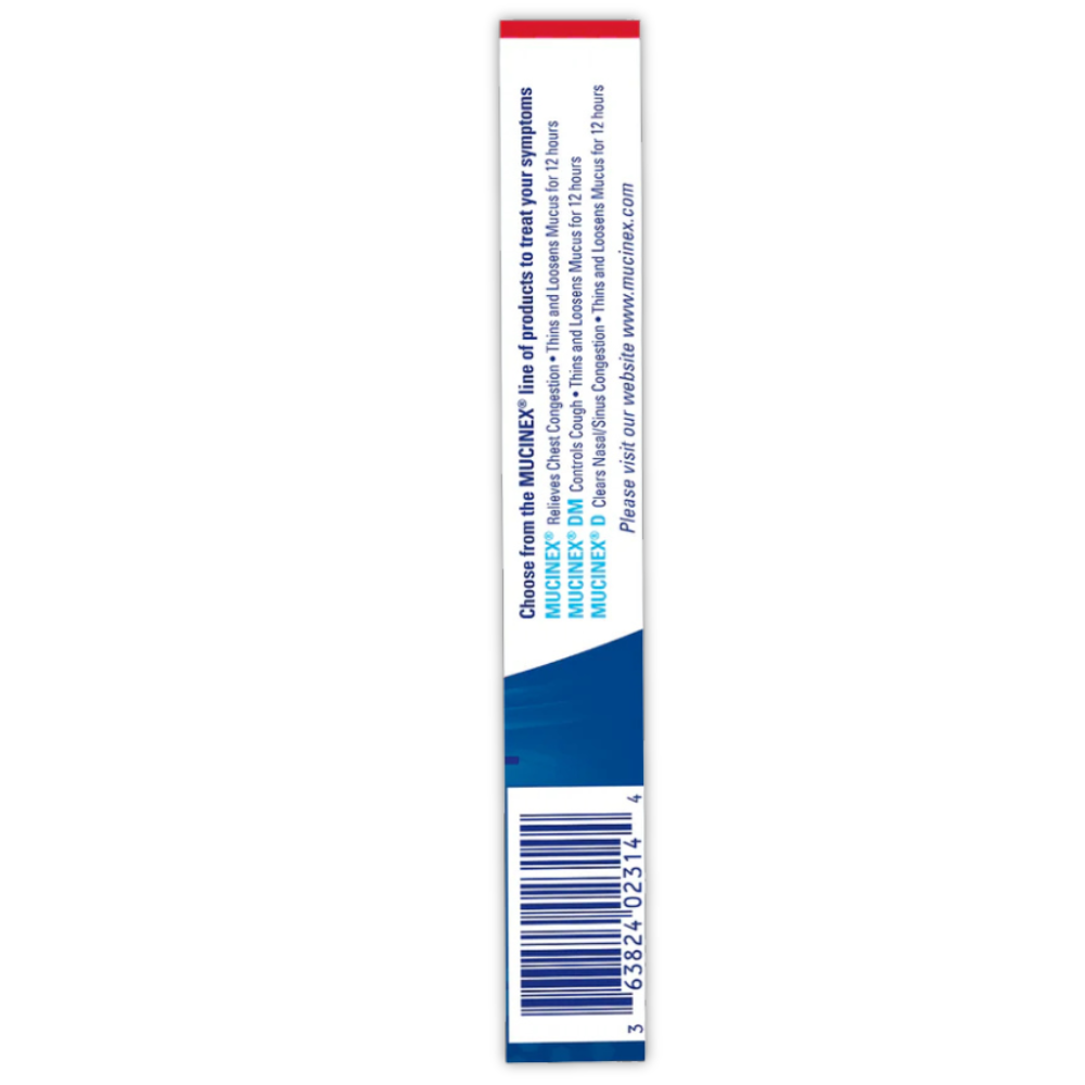 Maximum Strength Mucinex Extended-Release Bi-Layer Tablets