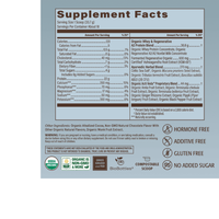 Thumbnail for Organic Men's Protein Grassfed Whey Powder - 18 Servings