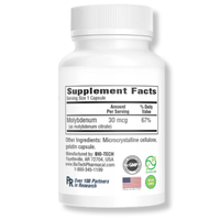 Thumbnail for MOLYBDENUM CITRATE 30MCG