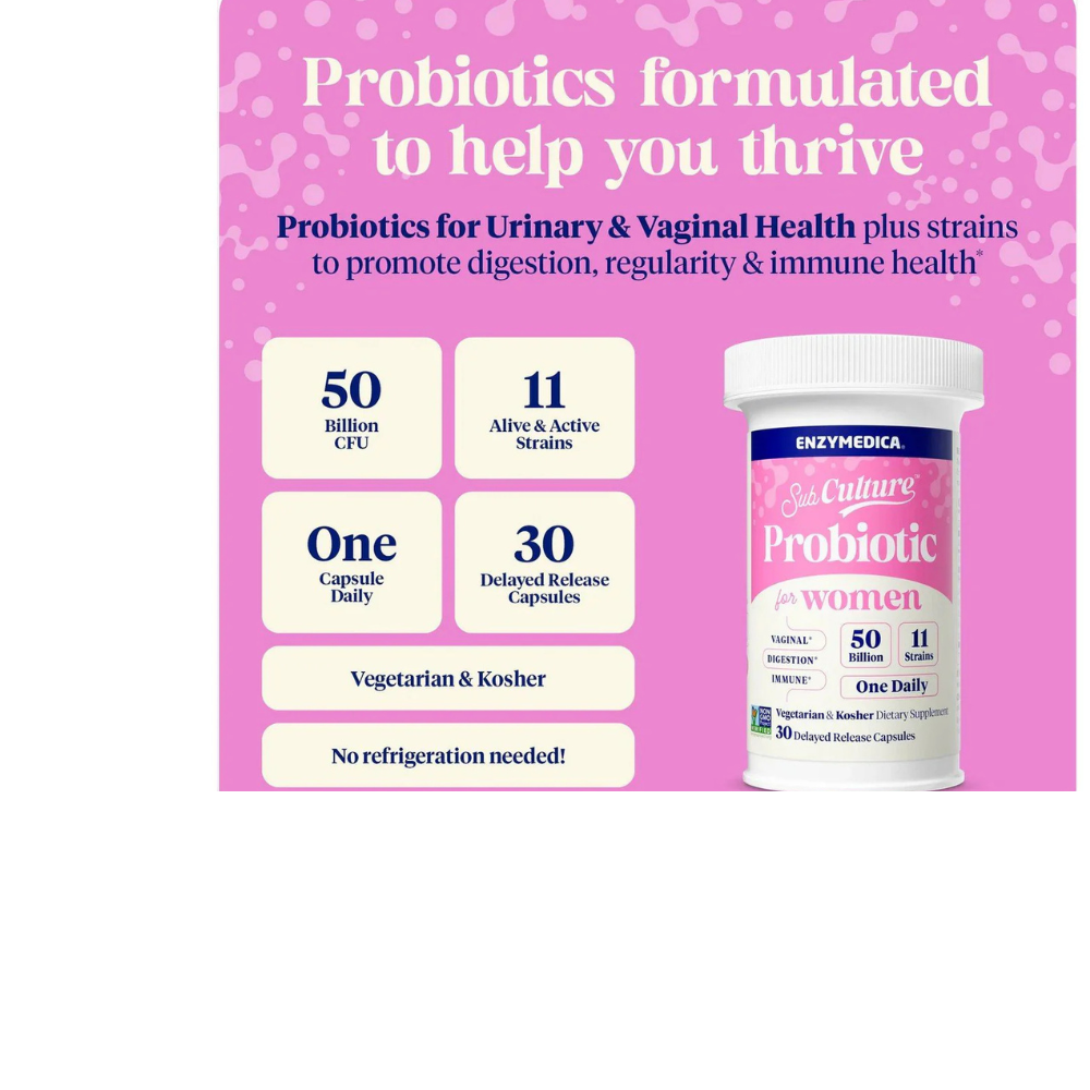 SubCulture Probiotic for Women