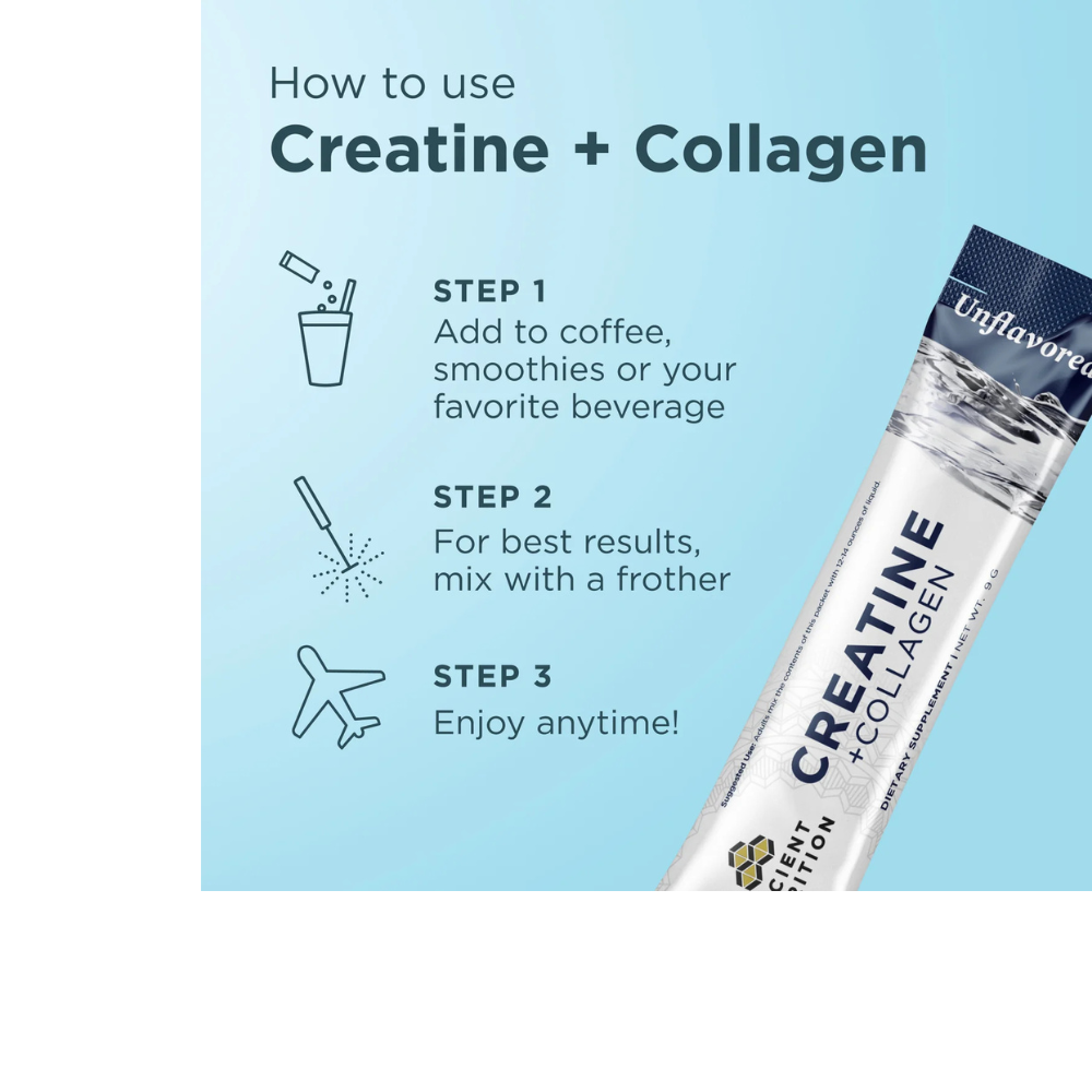 CREATINE + COLLAGEN STICKS PACKS