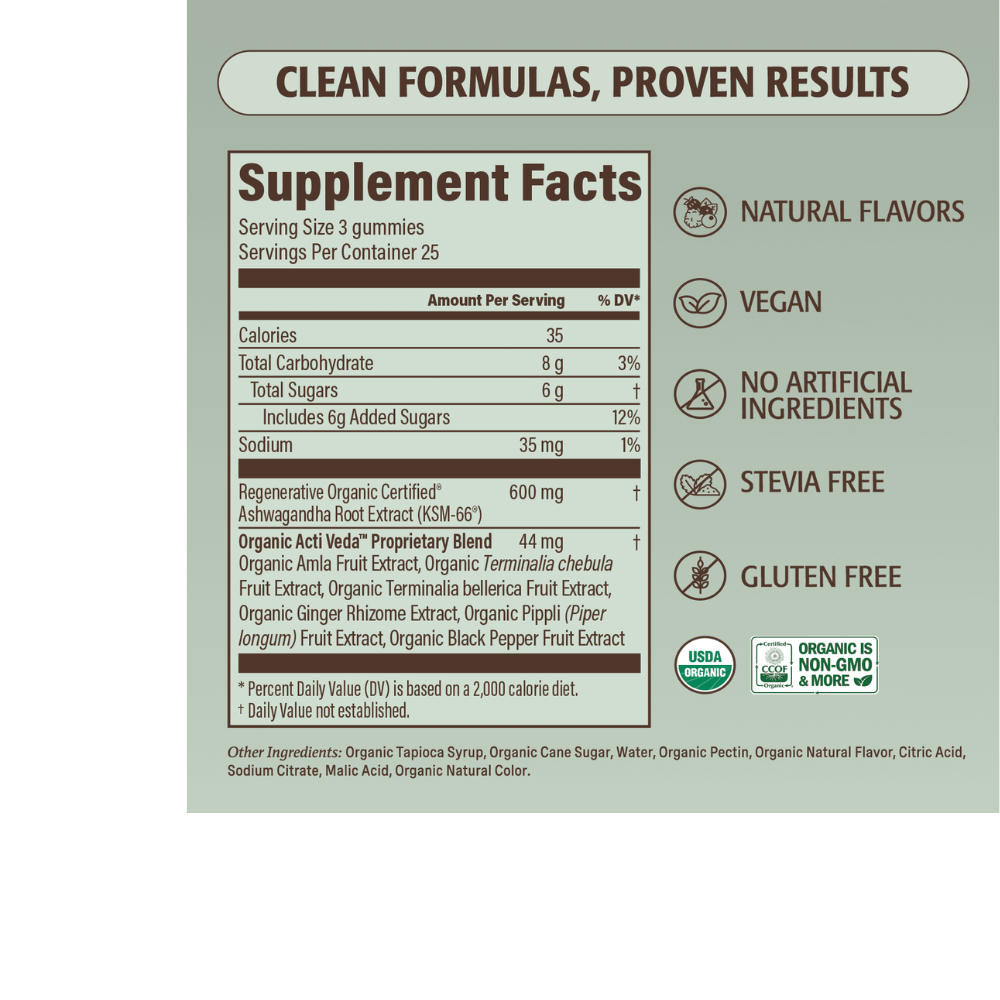 Ashwagandha Gummies - 25 Servings
